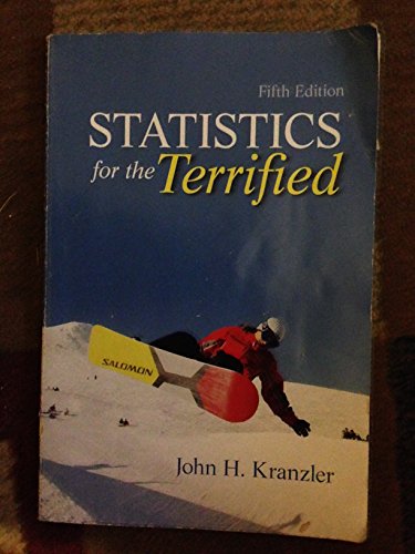 Statistics for the Terrified (5th Edition)