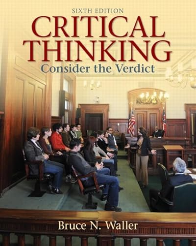 Critical Thinking: Consider the Verdict