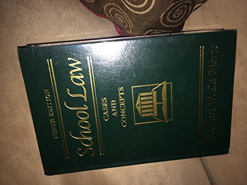 School Law: Cases and Concepts