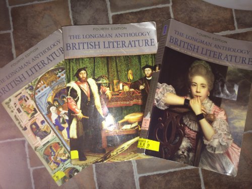 Longman Anthology of British Literature, The, Volume 1