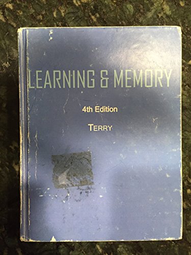 Learning and Memory (4th Edition)