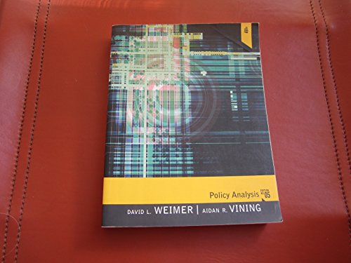 Policy Analysis: Concepts and Practice (5th Edition)