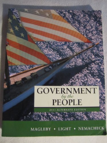 Government by the People, 2011 Alternate Edition (24th Edition)