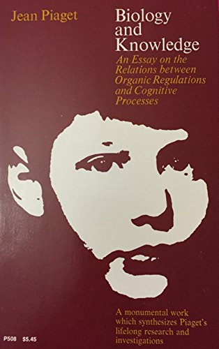 Biology and Knowledge: An Essay on the Relations between Organic Regulations and Cognitive Processes