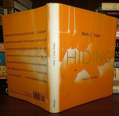 Hiding (Volume 1996) (Religion and Postmodernism)