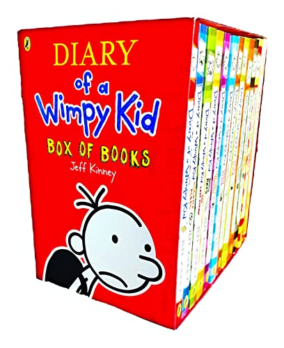 Diary of a Wimpy Kid Collection 12 Books Box Set