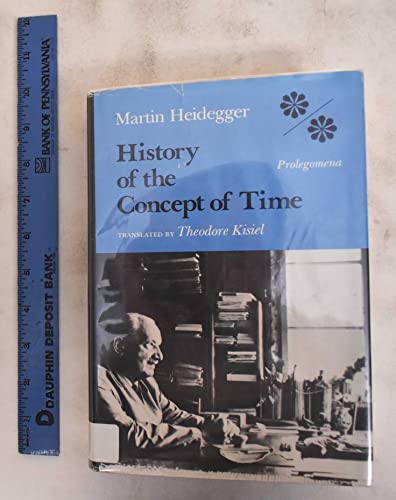 History of the Concept of Time: Prolegomena (German Edition)