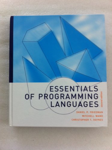 Essentials of Programming Languages - 2nd Edition