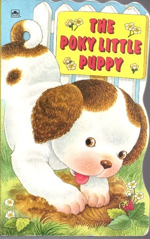 Poky Little Puppy (Sturdy Shape Book)