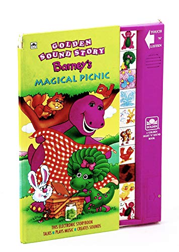 Barney's Magical Picnic (Golden Sight 'n' Sound Book)