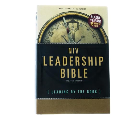 NIV, Leadership Bible, Hardcover: Leading by The Book