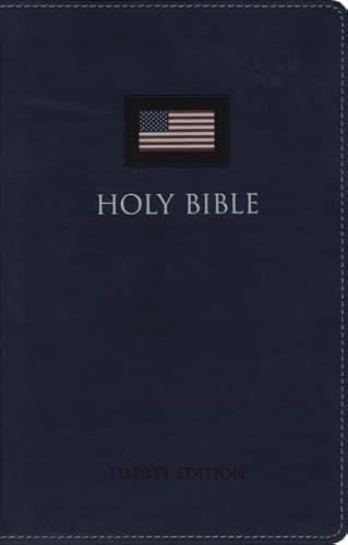 NIV, Liberty Bible, Imitation Leather, Blue: Rediscover the Faith of Our Nation's Founders and How Their Beliefs Shaped America
