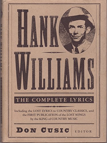 Hank Williams: The Complete Lyrics