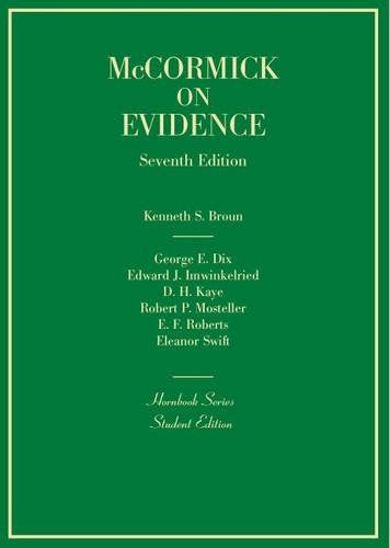 Evidence (Hornbooks)