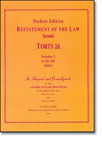 A Concise Restatement of Torts