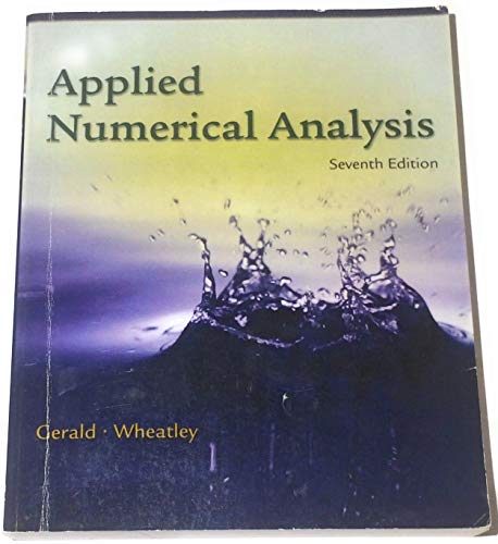 Applied Numerical Analysis