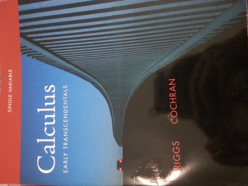 Calculus: Early Transcendentals Single Variable