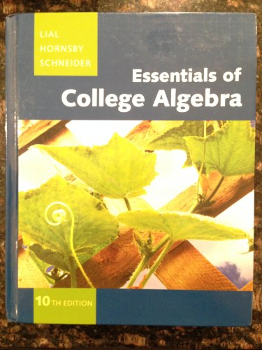 Essentials of College Algebra