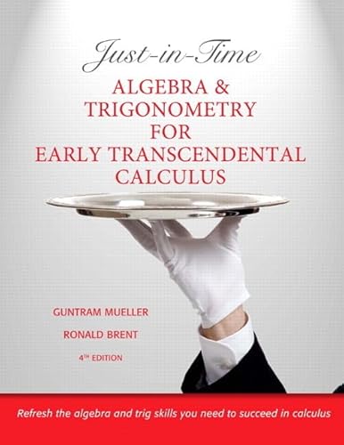 Just-in-Time Algebra and Trigonometry for Early Transcendentals Calculus
