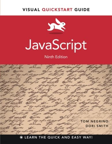 Javascript: Visual Quickstart Guide