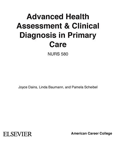 Advanced Health Assessment and Clinical Diagnosis in Primary Care