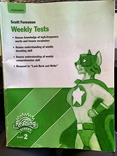 Pearson Scott Foresman Weekly Tests (Reading Street Grade 2)