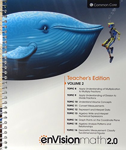 enVisionmath2.0 - 2016 Common Core Teacher's Edition Volume 2 Grade 5