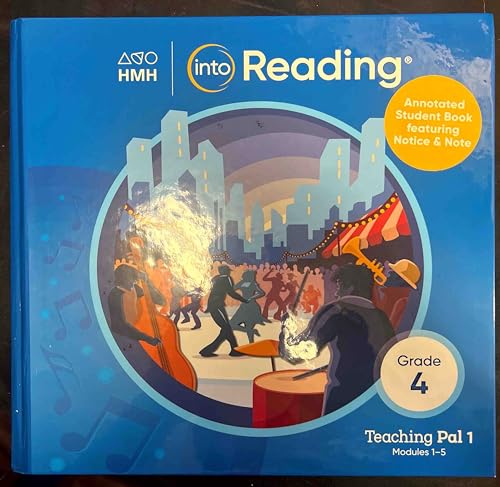 HMH into Reading ,Teaching Pal 1 ,Modules 1-5 , Grade 4
