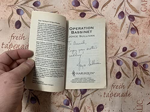 Operation Bassinet (Harlequin Intrigue No. 726) (The Collingwood Heirs series)