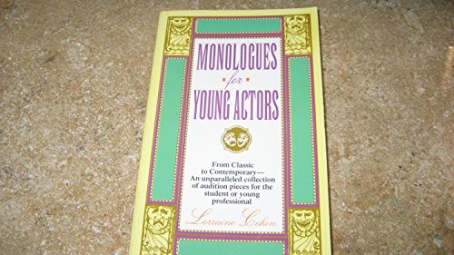 Monologues for Young Actors