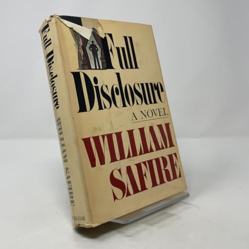 Full disclosure: A novel