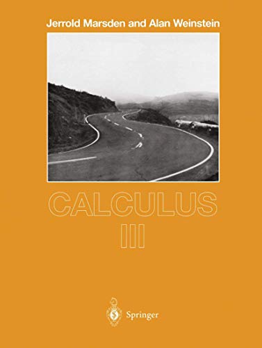 Calculus III (Undergraduate Texts in Mathematics)