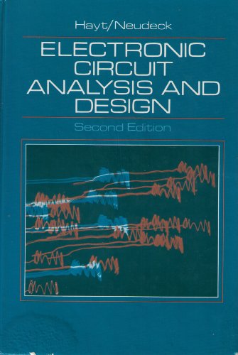 Electronic circuit analysis and design