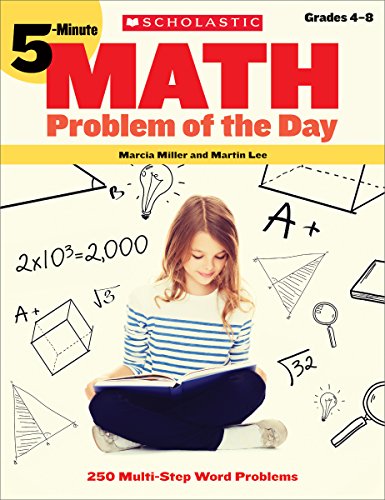 5-Minute Math Problem of the Day: 250 Multi-Step Word Problems