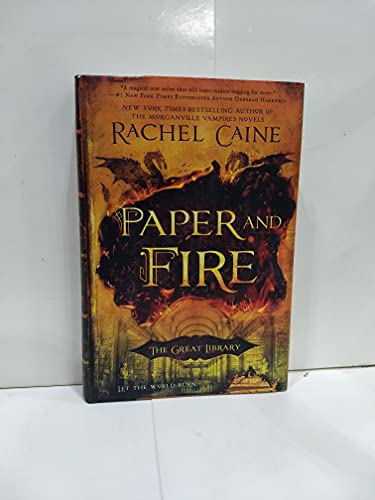 Paper and Fire (The Great Library)