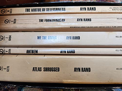 Ayn Rand Boxed Set: We the Living, Anthem, The Fountainhead, Atlas Shrugged (Signet Gift Pack)