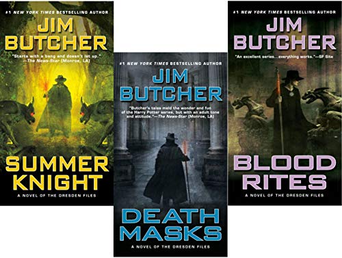 Jim Butcher Set : Summer Knight / Death Masks / Blood Rites