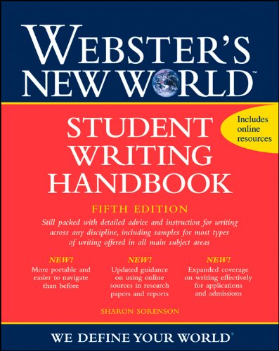 Webster's New World Student Writing Handbook