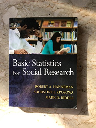 Basic Statistics for Social Research (Research Methods for the Social Sciences)