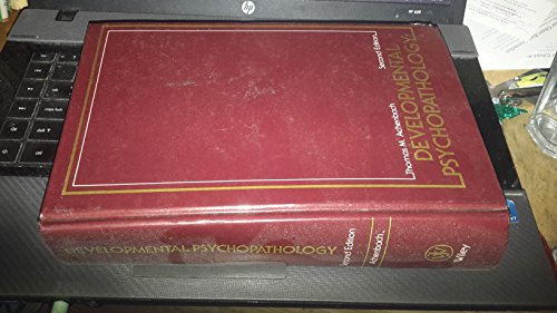Developmental Psychopathology 2E