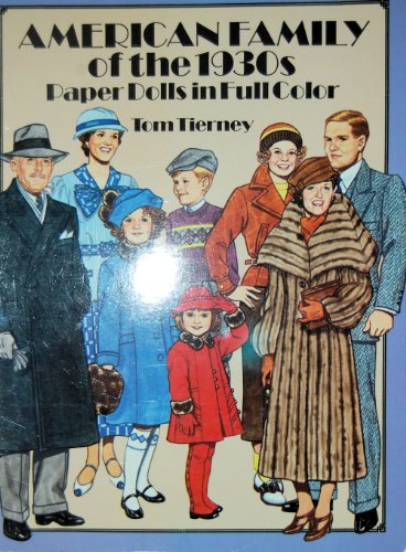 American Family of the 1930s Paper Dolls