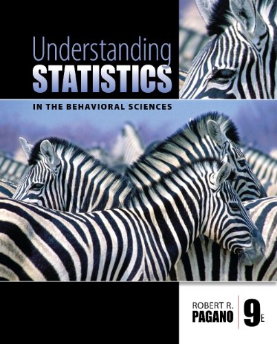 Study Guide for Pagano's Understanding Statistics in the Behavioral Sciences, 9th