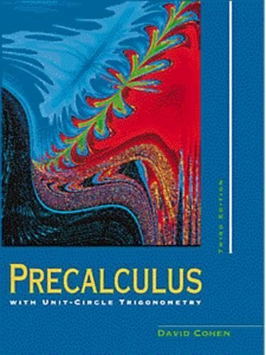 Cengage Advantage Books: Precalculus with Unit-Circle Trigonometry
