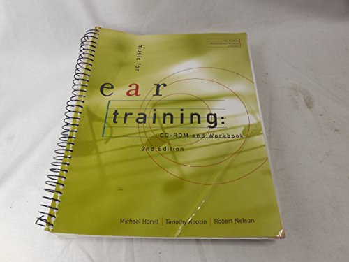 Music for Ear Training (Workbook & CD-ROM)