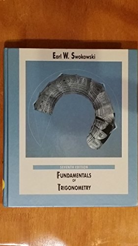 Fundamentals of trigonometry (The Prindle, Weber and Schmidt series in mathematics)