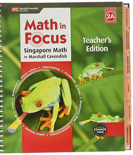 Teacher Edition, Book A Grade 2 2015 (Math in Focus: Singapore Math)