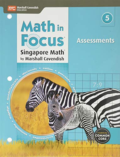 Math in Focus Assessment Grade 5 (Hmh Math in Focus)