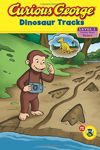 Curious George Dinosaur Tracks (Green Light Readers. Level 1)