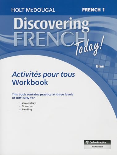 Discovering French Today: Activités Pour Tous Level 1 (French Edition)