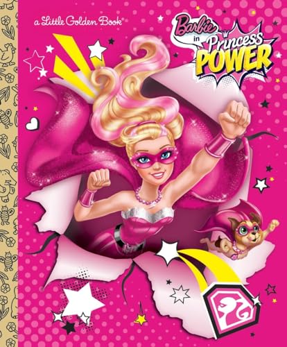 Barbie in Princess Power Little Golden Book (Barbie in Princess Power)